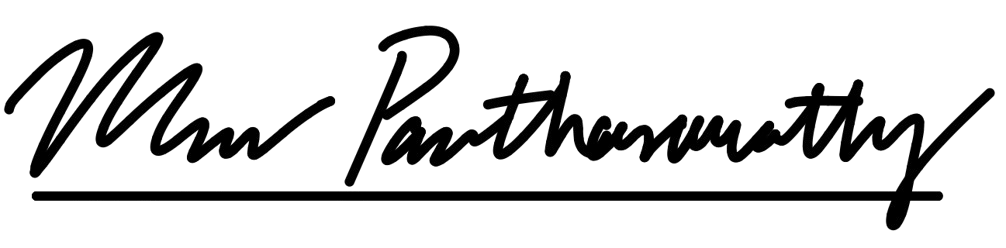 Mohan Parthasarathy signature